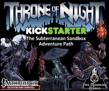 Throne of Night Kickstarter